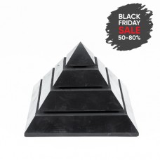 50x50mm Polished Shungite Pyramid Sakkara NEW!