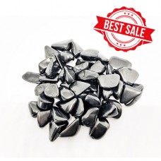 Tumbled stones of shungite schungite  1 kg 4-6 cm 