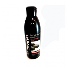 Shampoo for normal hair, special black based on shungite