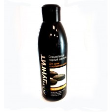 Shampoo for dry and colored hair special black based on shungite