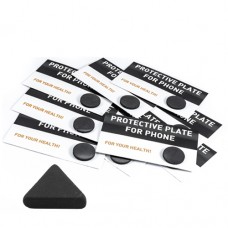 12 shungite plate for phone circular, polished (20mm)+ FREE GIFT