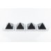 4 Unpolished Pyramids 50mm at the price of 3! Only this month!