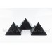 3 Polished shungite pyramid 100x100mm